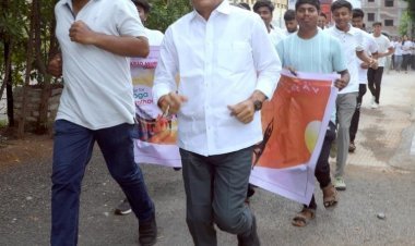 शरद आयुर्वेदचा योग दिनानिमित्त 'रन फॉर योग' मॅरेथॉन