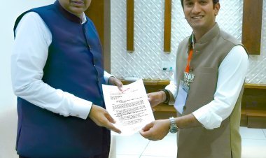 भिमा हेल्थ झोनच्या विकासासाठी मुख्यमंत्री देवेंद्र फडणवीस यांच्याकडे १० कोटी रूपयांच्या निधीच्या मागणीचा कृष्णराज महाडिक यांच्याकडून प्रस्ताव
