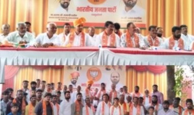 गडमुडशिंगी येथे आ.सतेज पाटील गटाच्या कार्यकर्त्यांचा भाजपमध्ये प्रवेश