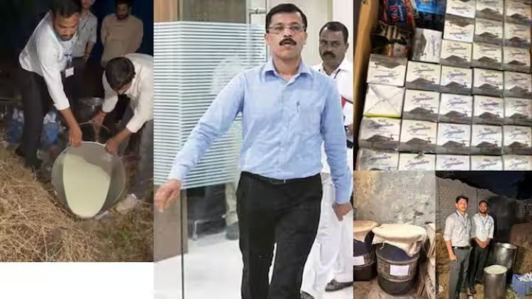 बीडमध्ये एफडीएची धडक कारवाई; मुदतबाह्य पदार्थांपासून बनवली जाणारी लस्सी नष्ट