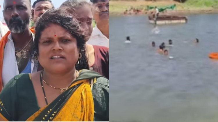 बीडच्या गोदावरी नदीत बोट उलटली; साडी अडकली, “स्वामी समर्थ'' म्हणत महिलांचा अंगावर काटा आणणारा अनुभव