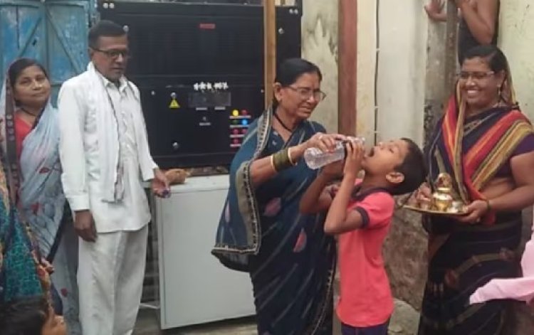 पाणीटंचाईला पूर्णविराम! वातावरणातील आर्द्रतेतून तयार होतेय शुद्ध पिण्याचे पाणी
