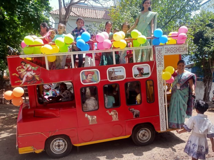 महापालिकेच्या सर्व शाळांमध्ये उत्साहात प्रवेशोत्सव साजरा