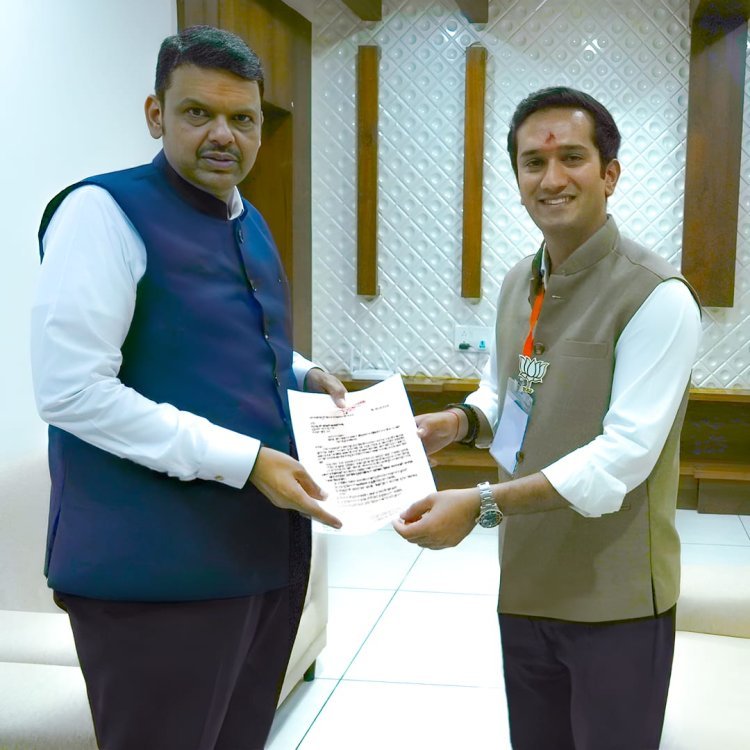 भिमा हेल्थ झोनच्या विकासासाठी मुख्यमंत्री देवेंद्र फडणवीस यांच्याकडे १० कोटी रूपयांच्या निधीच्या मागणीचा कृष्णराज महाडिक यांच्याकडून प्रस्ताव