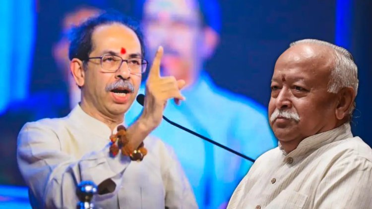 "फडणवीस-गडकरींची 'छाटाछाटी' सुरू आहे का? उद्धव ठाकरेंचा संघाला थेट सवाल; मुख्यमंत्र्यांवरही निशाणा"