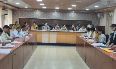 जि. प. च्या महिला व बालकल्याण समितीसभेत सभापती विद्या पाटील यांनी घेतला विविध योजनेचा आढावा