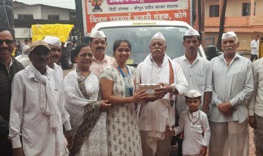 'ज्ञानोबा-तुकाराम'च्या गजरात कोगेकरांची पायी दिंडी पंढरीकडे रवाना; ४० वर्षांची परंपरा कायम