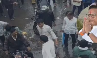 अकोलेत भर बाजारात तरुणाला मारहाण; CCTV व्हिडिओ व्हायरल, कारवाईवर प्रश्नचिन्ह