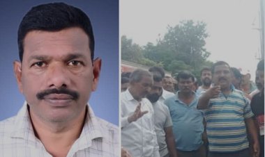 कोल्हापुरात रस्त्यांवरील खड्ड्यांनी घेतला बळी? प्रशासनाचा अजब खुलासा; संतप्त नातेवाईकांनी थेट खड्ड्यातच ठेवला मृतदेह