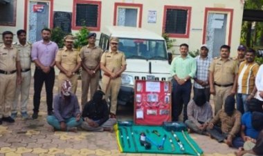 पुण्यात मोठा दरोडा उधळला! आंतरराज्यीय टोळीच्या 6 सराईत आरोपींना अटक