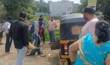 कोल्हापुरात दारुड्या रिक्षाचालकाचा थरार! नवीन वाशी नाका ते कळंबा रोडवर अपघात, महिला प्रवासी जखमी