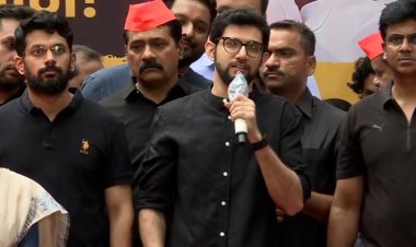 "देशाला अशिक्षित ठेवून 'अंधभक्त' बनवण्याचा भाजपचा डाव!"आदित्य ठाकरेंचा हल्लाबोल; 'शिवतीर्था'वरून एल्गार