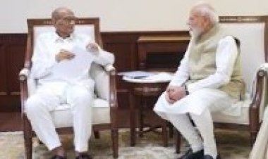 काल विद्यार्थ्यांसोबत जंतरमंतरवर, आज मोदींसोबत संसदेत! शरद पवारांच्या भेटीमागे नेमकं काय?