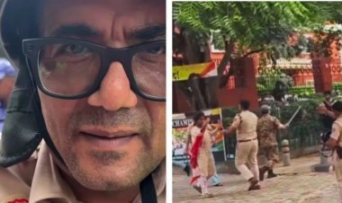 जंतरमंतरवर आंदोलन तापलं! महिला आंदोलकाला थप्पड, ADCP वर कारवाई