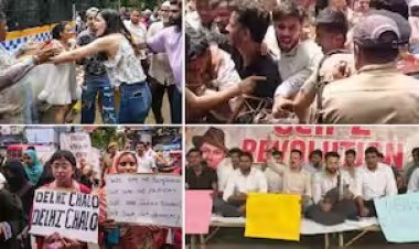 महाराष्ट्र, बिहार, यूपी, राजस्थानसह अनेक राज्यांत आंदोलनाचा वणवा; विद्यार्थी आणि वकील आक्रमक