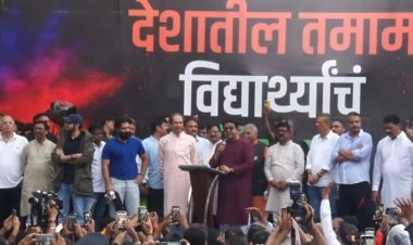 शिवाजी पार्कातून ठाकरे बंधूंचा केंद्र सरकारवर घणाघात; मोदींपासून नितीन गडकरी सगळ्यांना सुनावलं