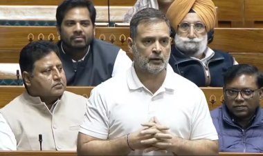 'विद्यार्थी, मूर्ख आणि अंधभक्त' राहुल गांधींच्या वक्तव्याने लोकसभेत गदारोळ; भाजप खासदारांचा जोरदार आक्षेप