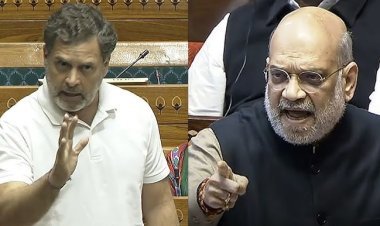'अंधभक्त', 'इडियट' ते अमित शाहांवरील आरोप; राहुल गांधींच्या भाषणाने लोकसभा दणाणली, रिजिजू-बिर्लांनी वारंवार रोखलं