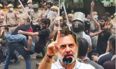 दिल्ली आंदोलनाचा व्हिडिओ शेअर करत राहुल गांधींची न्यायाची मागणी; पेलेट गन प्रकरणी स्वतंत्र चौकशीची मागणी