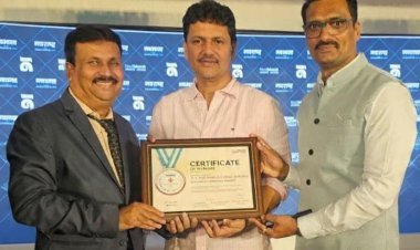 डी. वाय. पाटील मेडिकल कॉलेजला ‘बेस्ट इन्स्टिट्यूट’ पुरस्कार ; आरोग्य मंत्री प्रकाश आबिटकर यांच्या हस्ते गौरव