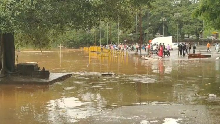 पंचगंगा नदीने सोडले पात्र! धरण क्षेत्रात मुसळधार पाऊस, कोल्हापुरात नद्यांच्या पाणी पातळीत झपाट्याने वाढ