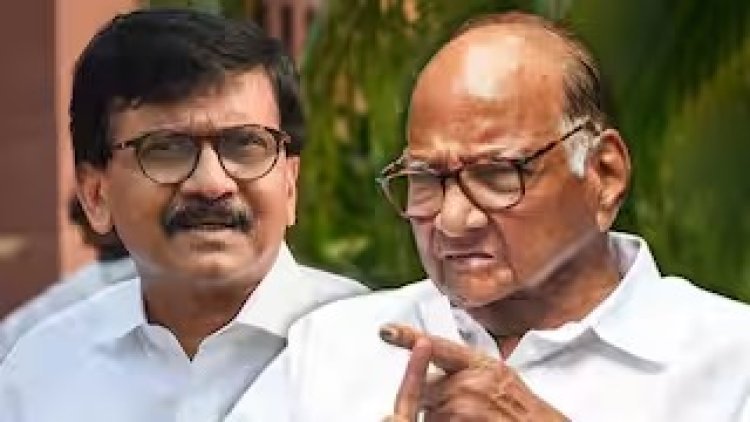 शरद पवारांच्या शिंदे दालनातील बैठकीवर संजय राऊतांची तीव्र नाराजी; "विश्वासार्हतेवर परिणाम होतो"