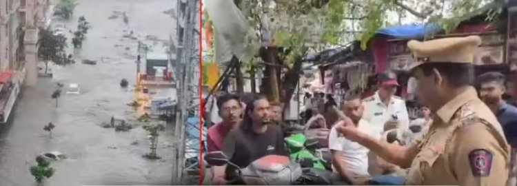 पूरात मदत नाही, आता हेल्मेटवर कारवाई; तुळींज पोलिसांच्या दंड मोहिमेवर वसई-विरारकरांचा संताप