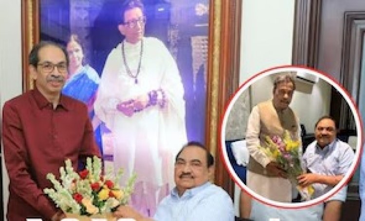 भाजप की ठाकरे? एकनाथ खडसेंच्या 'मातोश्री' भेटीमागचं खरं कारण अखेर समोर