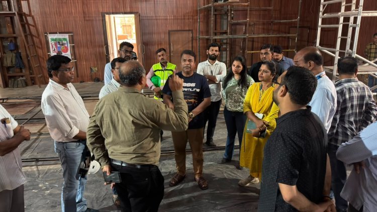 अभिनेते भरत जाधव यांच्याकडून 'केशवराव भोसले नाट्यगृहा'च्या कामाची पाहणी; प्रशासनाला केल्या 'या' महत्त्वाच्या सूचना!