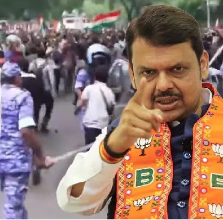 आंदोलनातील हिंसाचारावर फडणवीसांचे वक्तव्य; "सरकारला लाठीचार्ज आवडत नाही, पण..