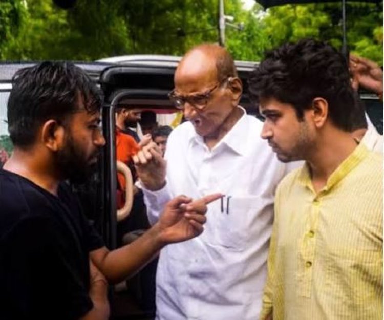 "विद्यार्थ्यांवर दडपशाही नको, त्यांच्या मागण्यांचा संवेदनशीलतेने विचार करा"; जंतर-मंतरवर पोहोचून शरद पवारांची मागणी