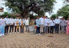 न्यू कॉलेज ऑफ फार्मसी आणि उंचगाव ग्रामपंचायतीच्या वतीने  स्वच्छता अभियान ; पथनाट्याद्वारे आरोग्याचा संदेश