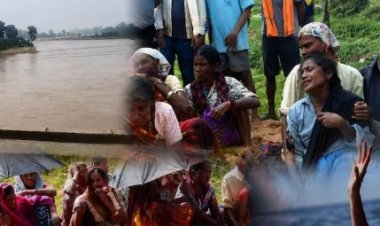 आई-वडील शेतात, मुलं आंघोळीसाठी नदीवर; पाण्याचा अंदाज चुकला अन् तिघा चिमुकल्यांचा दुर्दैवी अंत
