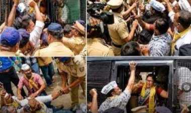 E20 इंधनावरून नागपुरात काँग्रेस आक्रमक; नितीन गडकरींच्या घरावर जनआक्रोश मोर्चा