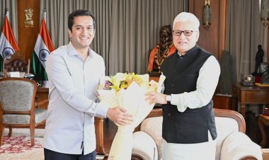 कोल्हापुरात 'राज्यपाल क्रीडा महोत्सव' आयोजित करा; भाजयुमो प्रदेशाध्यक्ष कृष्णराज महाडिक यांची राज्यपालांकडे पत्राद्वारे मागणी