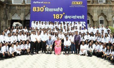 डीकेटीईच्या इंजिनिअरींग विभागातील ५०४ विद्यार्थ्यांची नामांकित कंपनीत इंटर्नशिपसाठी निवड