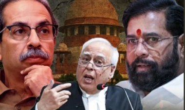 ‘अपात्र ठरणाऱ्या व्यक्तीला मुख्यमंत्री करण्यात आलं’; कपिल सिब्बलांचा युक्तिवाद, निवडणूक आयोगाच्या निर्णयावर सवाल