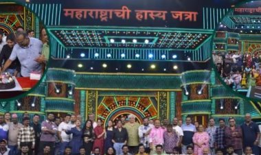 हसवता हसवता ‘महाराष्ट्राची हास्यजत्रा’ला 8 वर्षे पूर्ण; सेटवर रंगला खास सेलिब्रेशनचा सोहळा