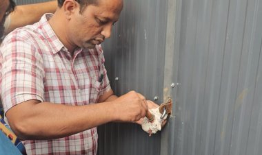 थकीत घरफाळ्यामुळे IIB कोचिंग क्लासेस सील ; महानगरपालिकेची कारवाई