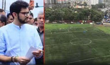 मुंबईतील मैदानांवरून आदित्य ठाकरेंचा भाजपवर निशाणा; ‘मोकळ्या जागा वाचवण्यासाठी मुंबईकरांनी एकत्र या’