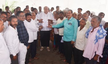 गारगोटी- गडहिंग्लज रस्त्याबाबत ग्रामस्थांची मंत्री हसन मुश्रीफ यांच्याकडे मागणी