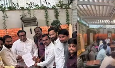 MPSC विद्यार्थ्यांची राज ठाकरेंची भेट — पेपरफुटीप्रकरणी फेरपरीक्षेची मागणी