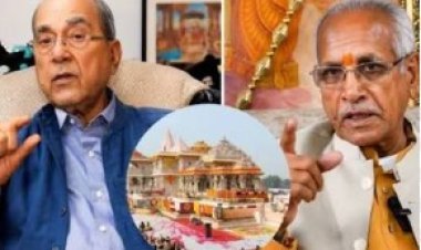 निवडणुकीच्या पार्श्वभूमीवर राम मंदिरातील चोरीवर FIR नाही? नृपेंद्र मिश्रा यांच्या 14 मुलाखतींवर चंपत राय यांचे सवाल