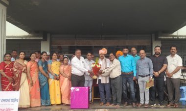 कोगे कुमार /  कन्या विद्यामंदिर आणि न्यू इंग्लिश स्कूलमध्ये विश्वासराव दतात्रय पाटील यांच्या वाढदिवसा निमित्त शालेय साहित्याचे वाटप