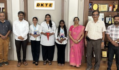 डीकेटीईच्या तीन विद्यार्थिनींची 'अ‍ॅलेक्स मशिनटूल्स' कंपनीत निवड; उत्तम पॅकेजवर झाली नियुक्ती