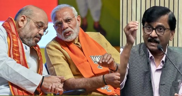 अमित शाह अन् मोदी गुंगा गुड्डा झालेत; संजय राऊतांची जहरी  टीका, डीबी पाटील' नामकरणावरूनही घेरले!