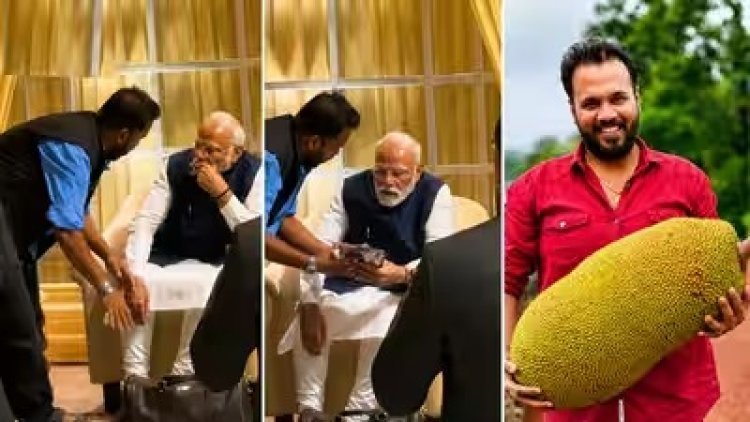 शरद पवारांनी रत्नागिरीच्या ‘फणस किंग’ला मोदींची भेट घडवली; मोबाईलमध्ये काय दाखवलं? कोण आहेत मिथिलेश देसाई?