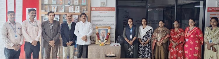 शरद इन्स्टिट्युट ऑफ टेक्नॉलॉजीमध्ये 'राष्ट्रीय ग्रंथपाल दिन' उत्साहात; पद्मश्री डॉ. एस. आर. रंगनाथन यांना अभिवादन