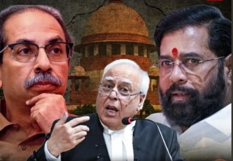 ‘अपात्र ठरणाऱ्या व्यक्तीला मुख्यमंत्री करण्यात आलं’; कपिल सिब्बलांचा युक्तिवाद, निवडणूक आयोगाच्या निर्णयावर सवाल