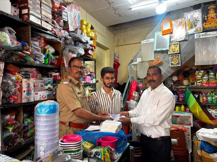 प्लास्टिक वापरावर महापालिकेची धडक कारवाई